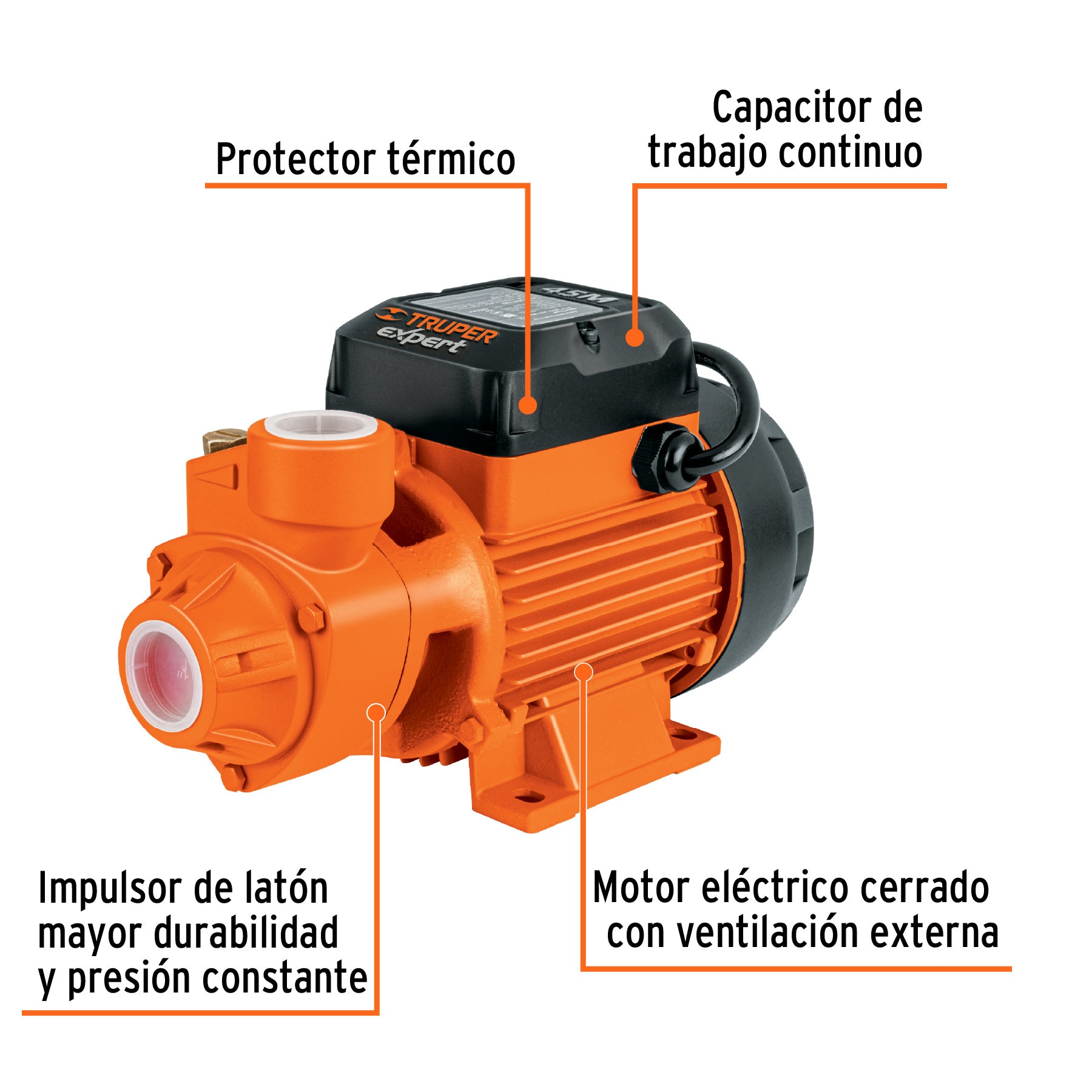 Bomba periferica altura max uso agricola EXPERT 3/4 HP