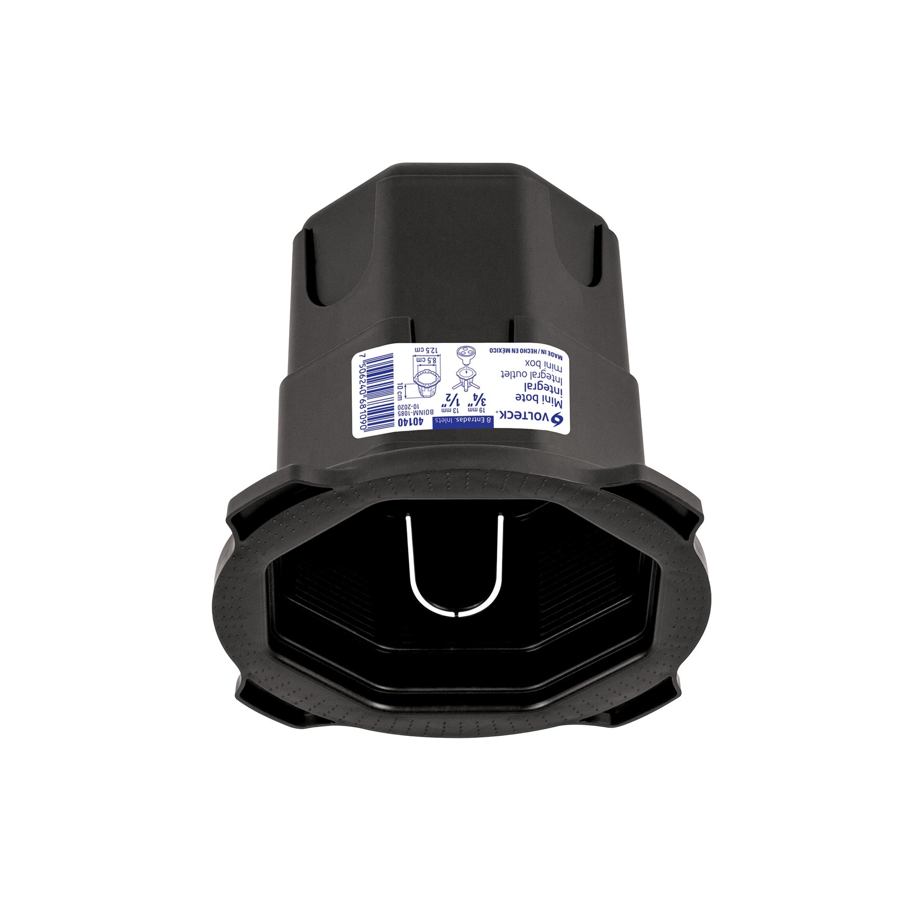 Mini bote integral 10 cm, aro interno de 8.5 cm, Volteck