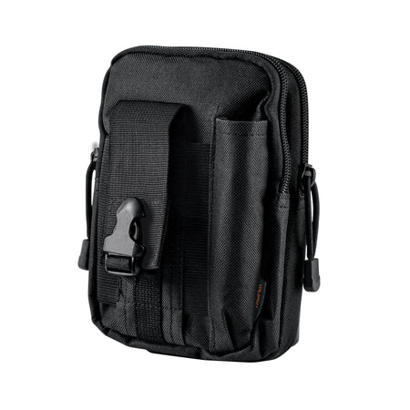 Bolso tactico negro para cinturon Truper