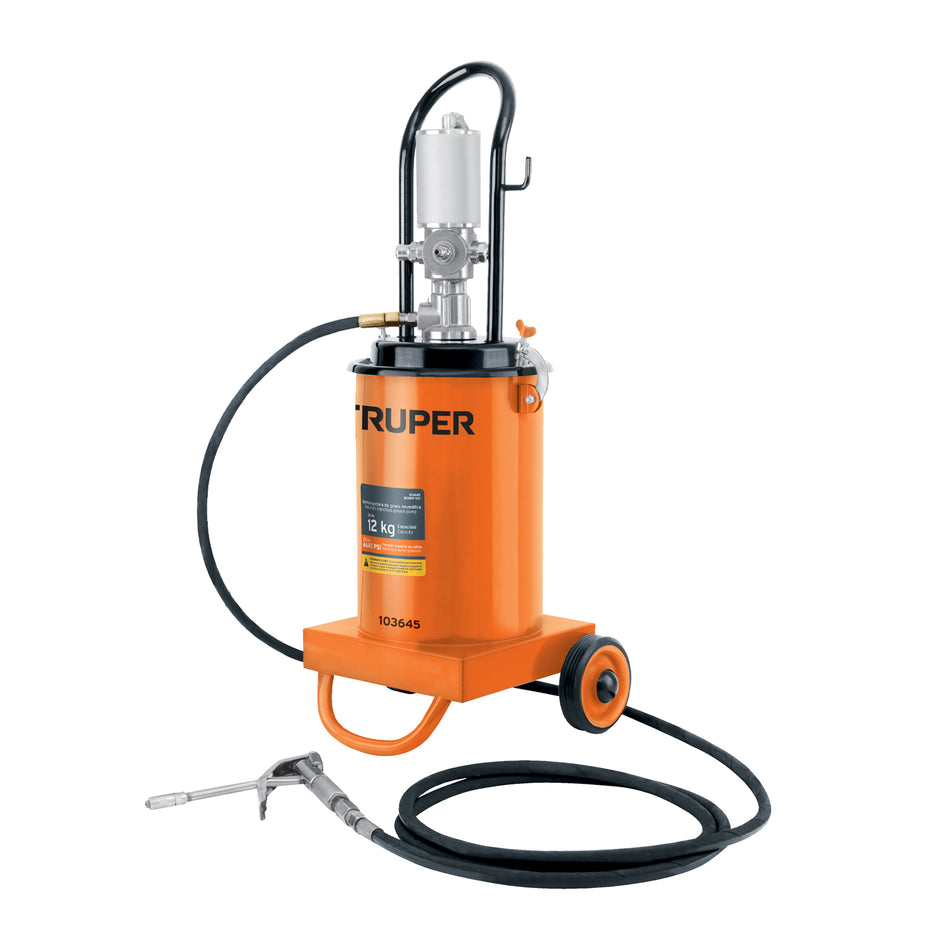Bomba Inyectora Neumatica de grasa 12 Kg Truper