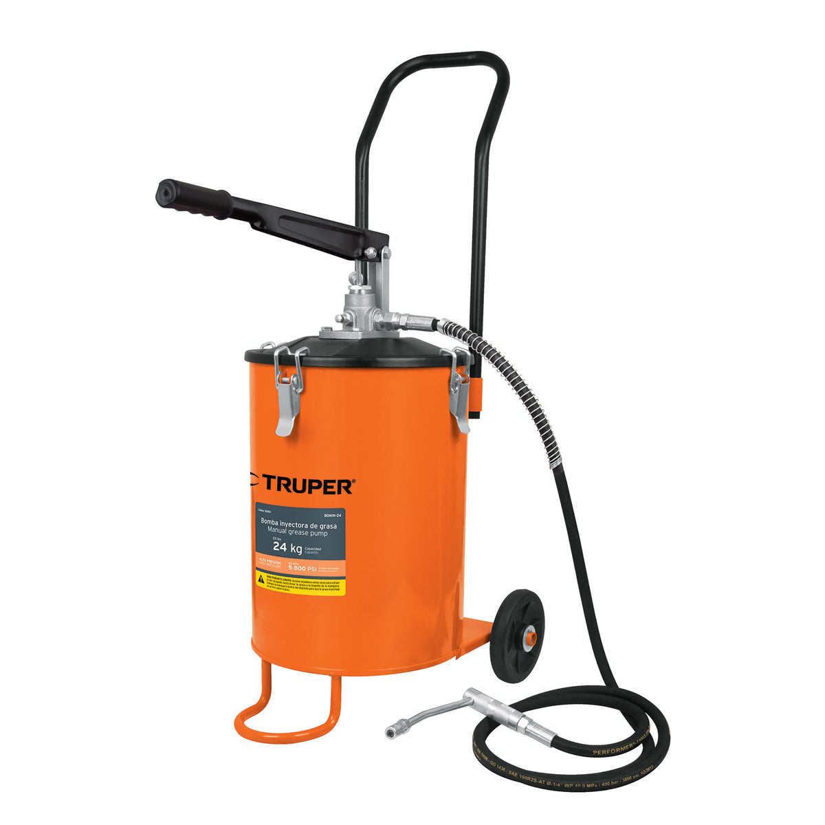 Bomba inyectora de grasa Truper 24 kg