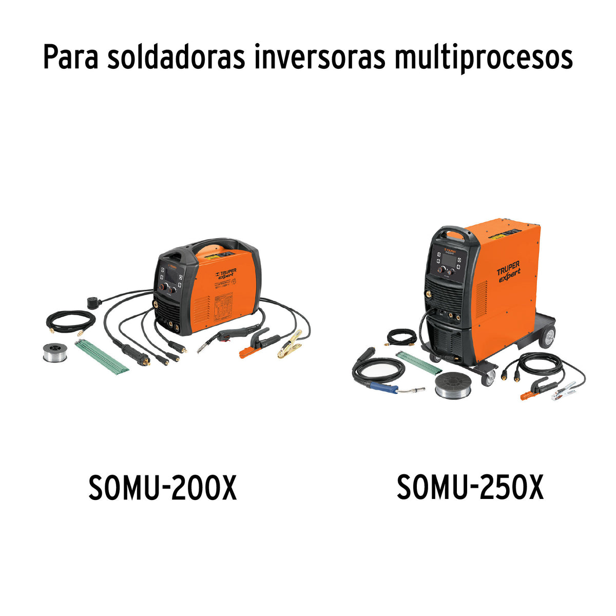 Juego de 3 boquillas para SOMU-200X y SOMU-250X TRUPER
