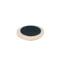 Borla para pulir de lana de hook and loop TRUPER 5"