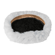 Borla para pulir de lana de hook and loop TRUPER 6"