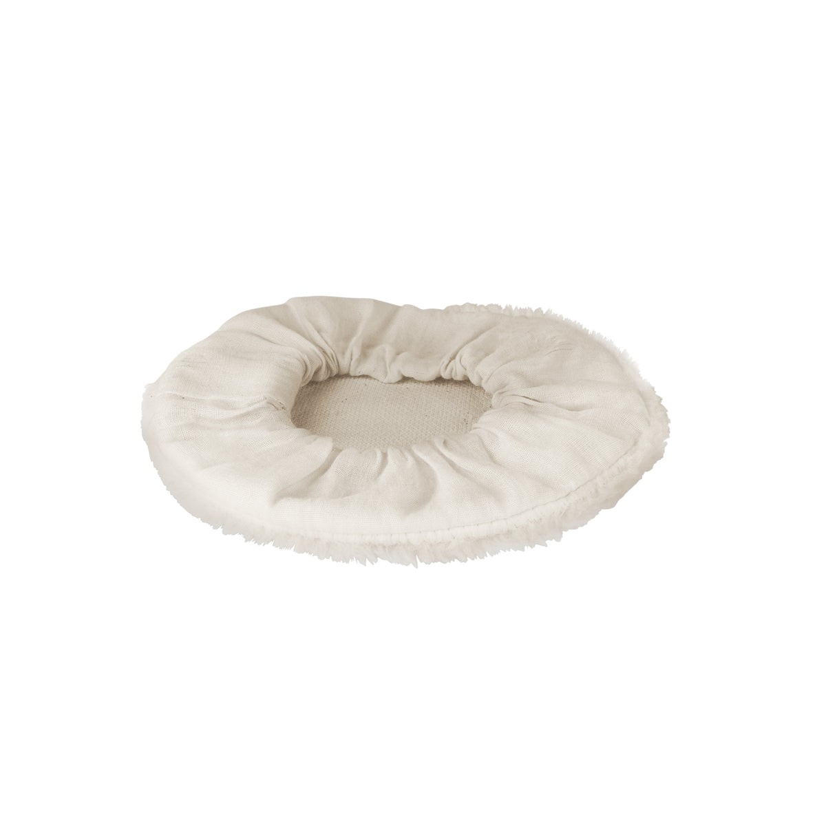 Borla para pulir de poliester/algodon 6" con resorte TRUPER