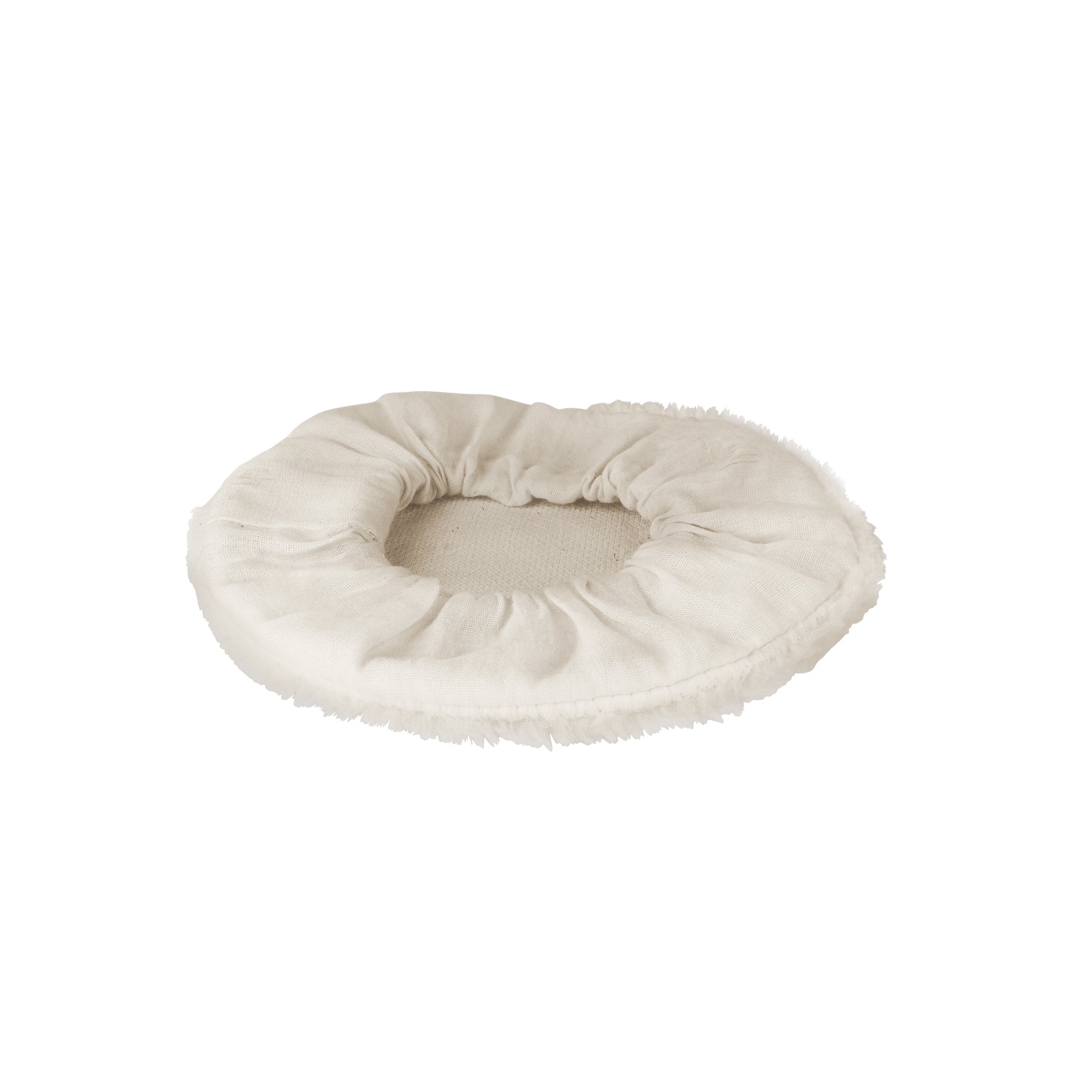 Borla para pulir de poliester/algodon 6" con resorte TRUPER