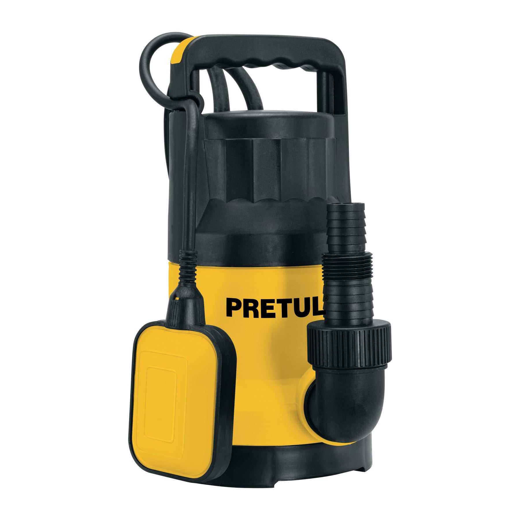 Bomba sumergible plastica para agua limpia PRETUL 1 HP