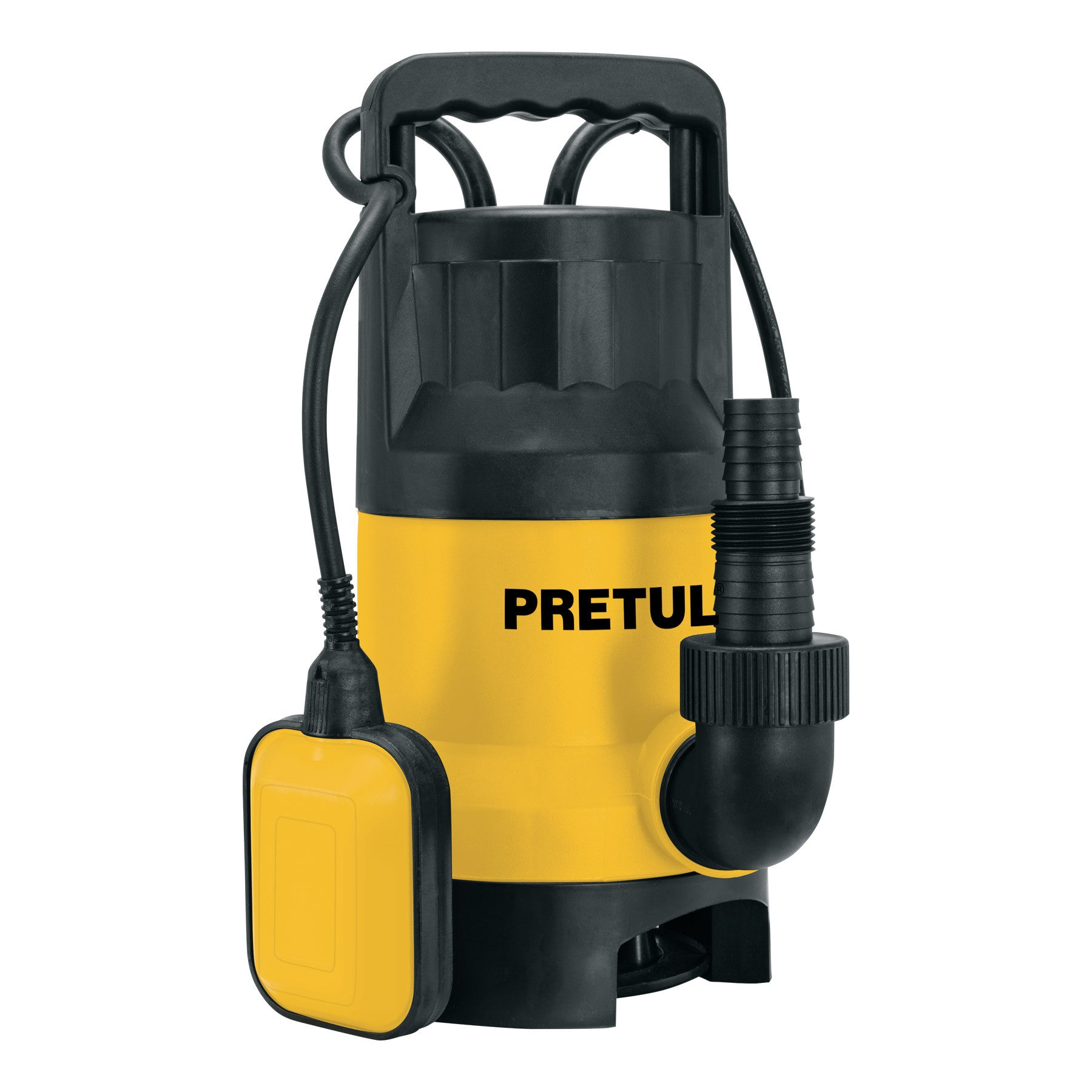 Bomba sumergible plastica para agua sucia PRETUL 1 HP