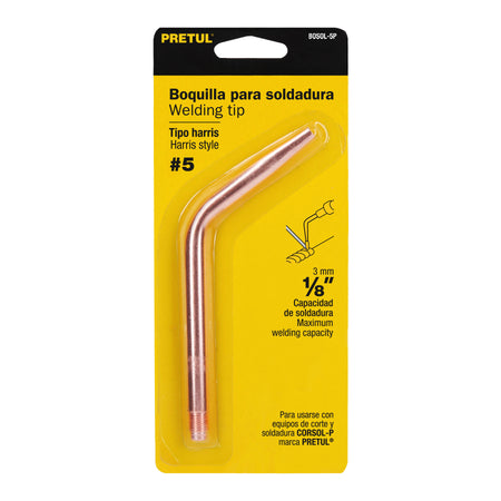 Boquilla #5 para soldar con acetileno PRETUL