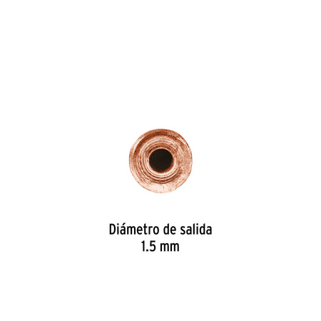 Boquilla #7 para soldar con acetileno TRUPER