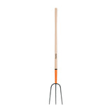 Bieldo para paja, 3 dientes, mango largo 48', TRUPER