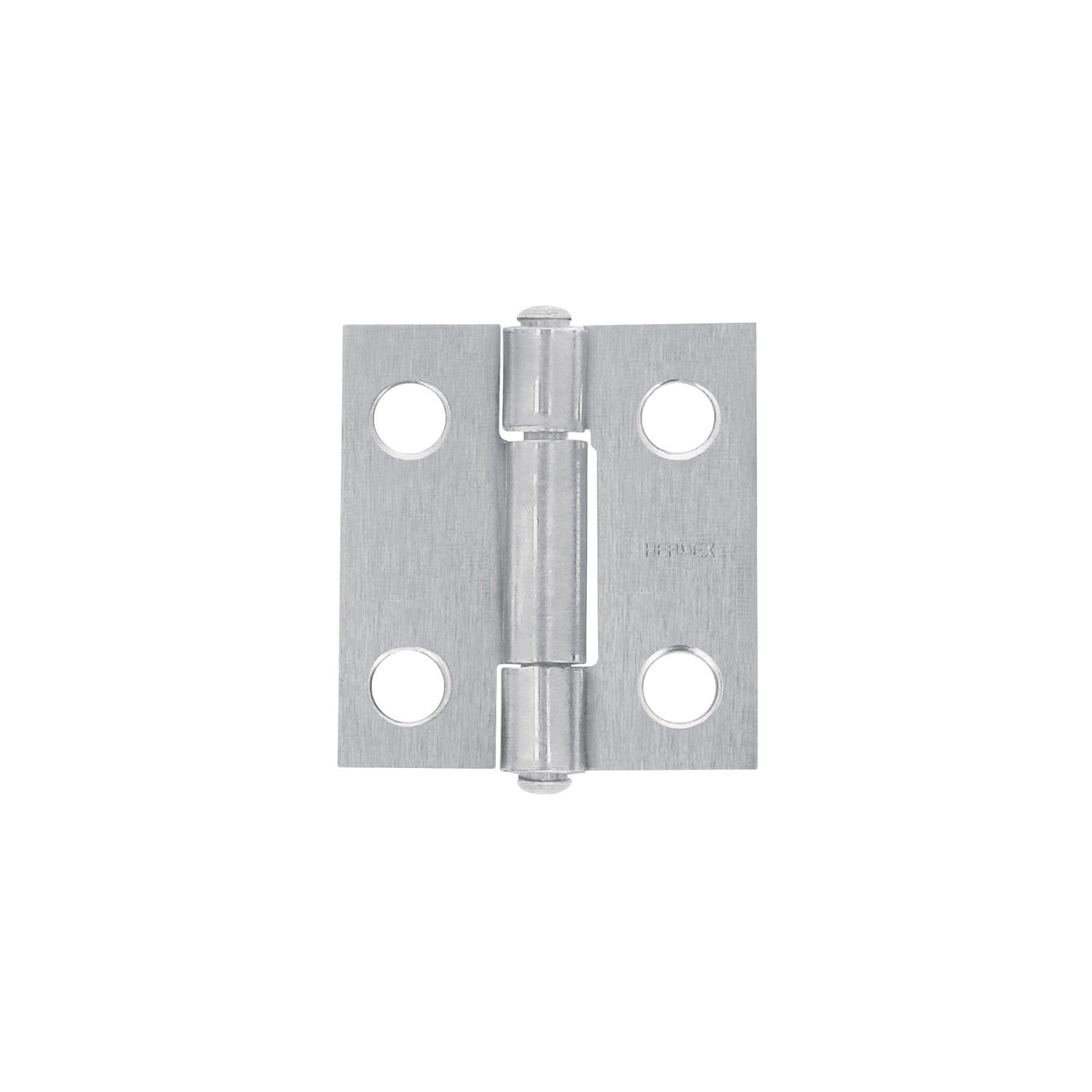 Bisagra rectangular 1' acero pulido, HERMEX 1'