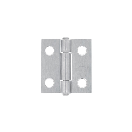 Bisagra rectangular 1' acero pulido, HERMEX 1'