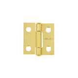 Bisagra rectangular acero latonado HERMEX 1"