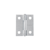 Bisagra rectangular 1-1/2' acero pulido, HERMEX