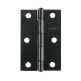 Bisagra rectangular 2-1/2' negra, HERMEX