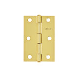 Bisagra rectangular acero latonado HERMEX 3"