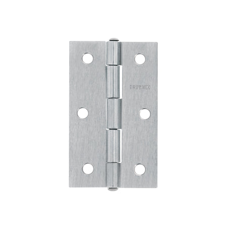 Bisagra rectangular 3-1/2' acero pulido, HERMEX