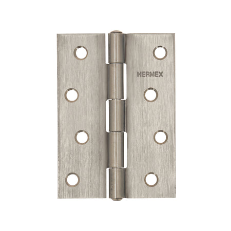 Bisagra rectangular acero inoxidable HERMEX 4"