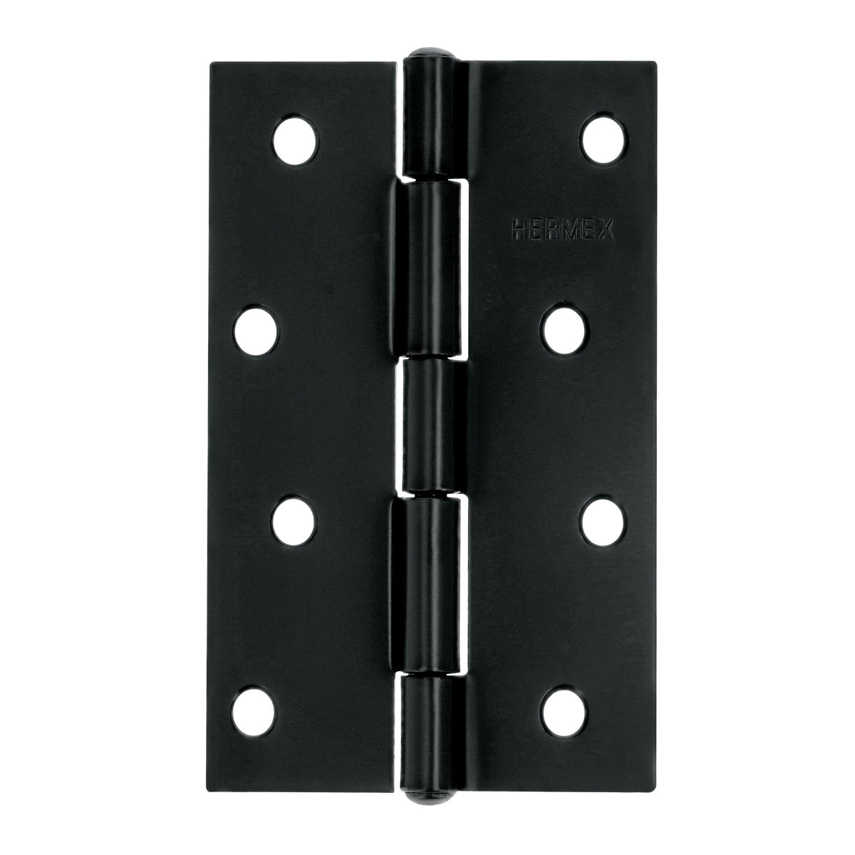Bisagra rectangular 4' negra, HERMEX