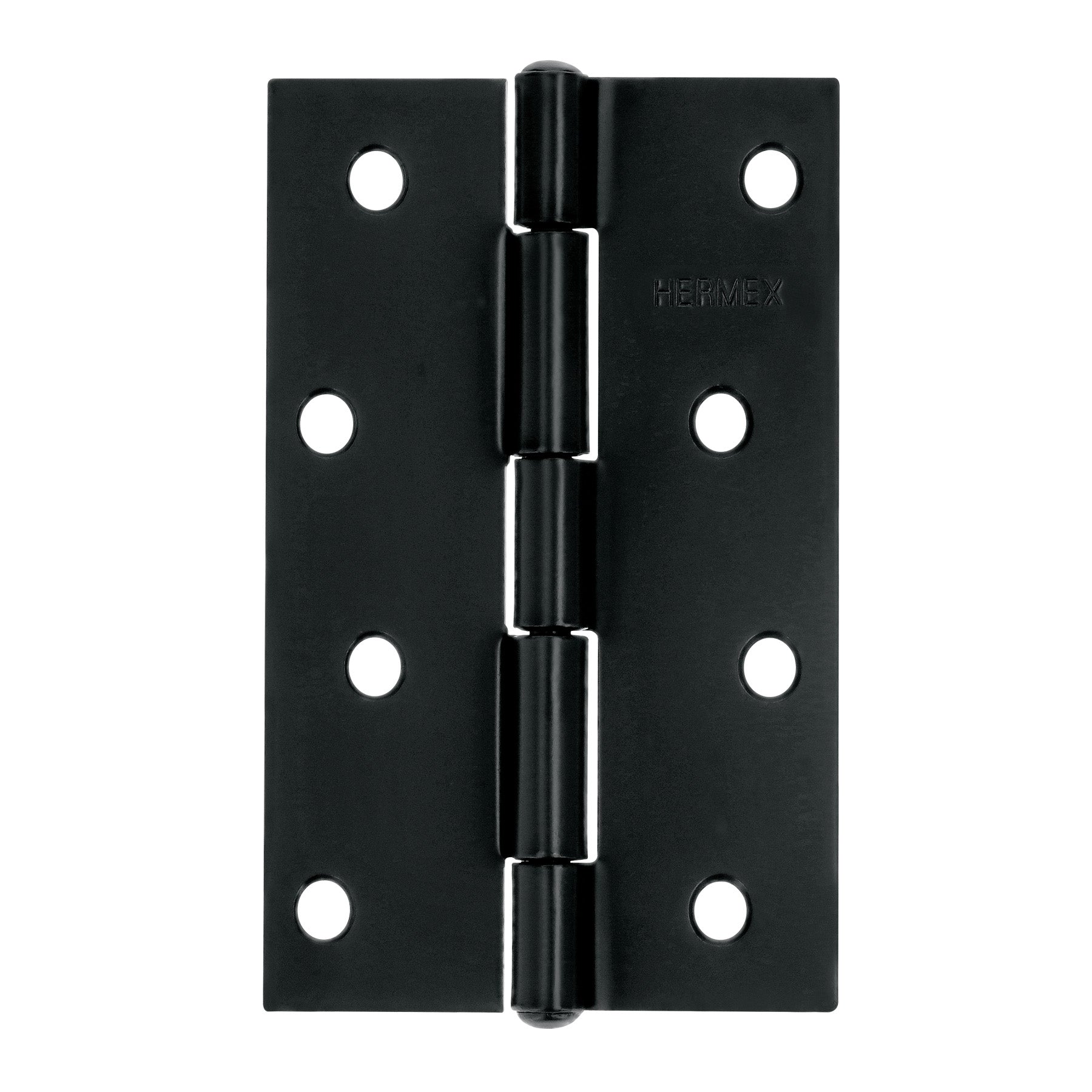 Bisagra rectangular 4' negra, HERMEX