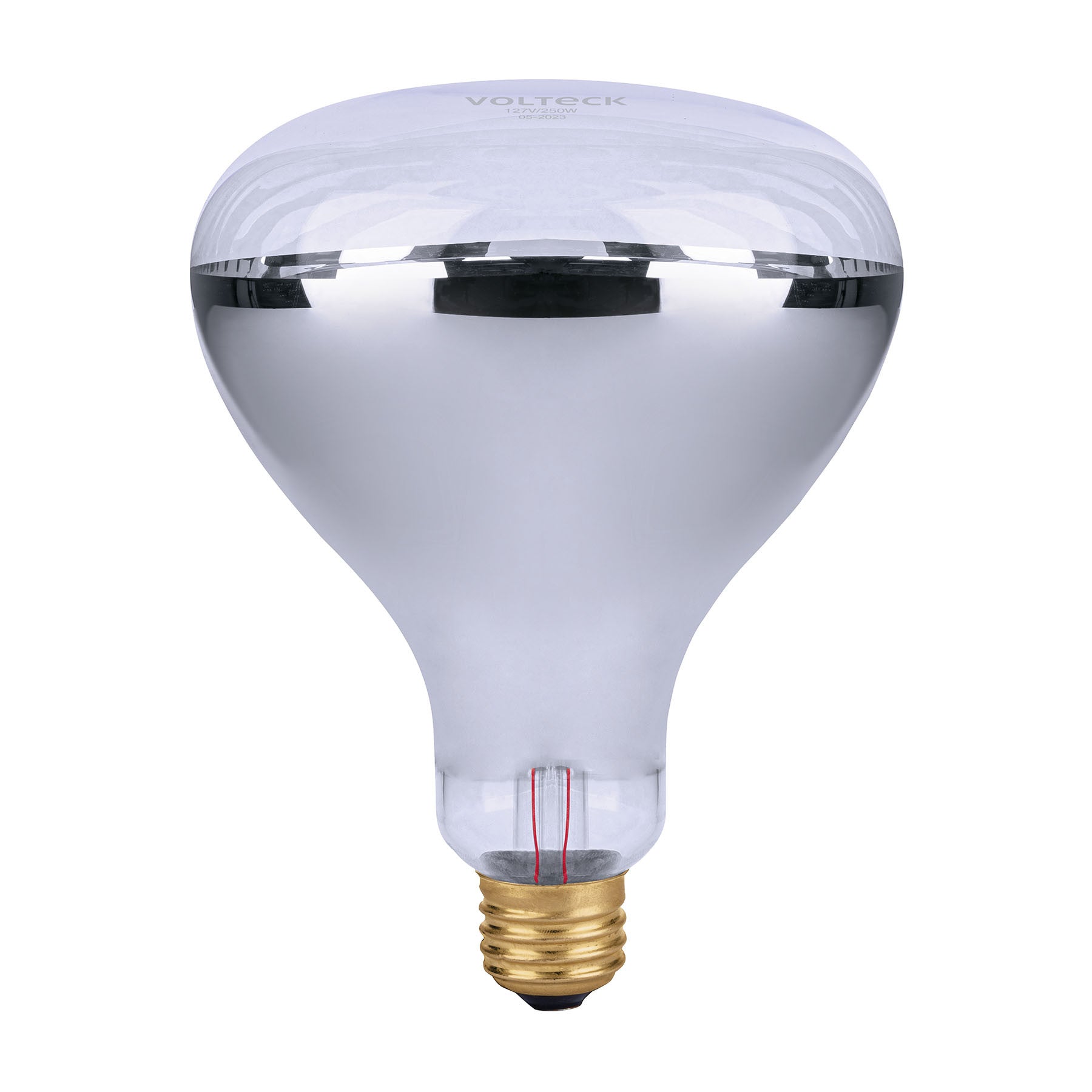 Lampara incandescente de calor BR40 250 Watts transparente