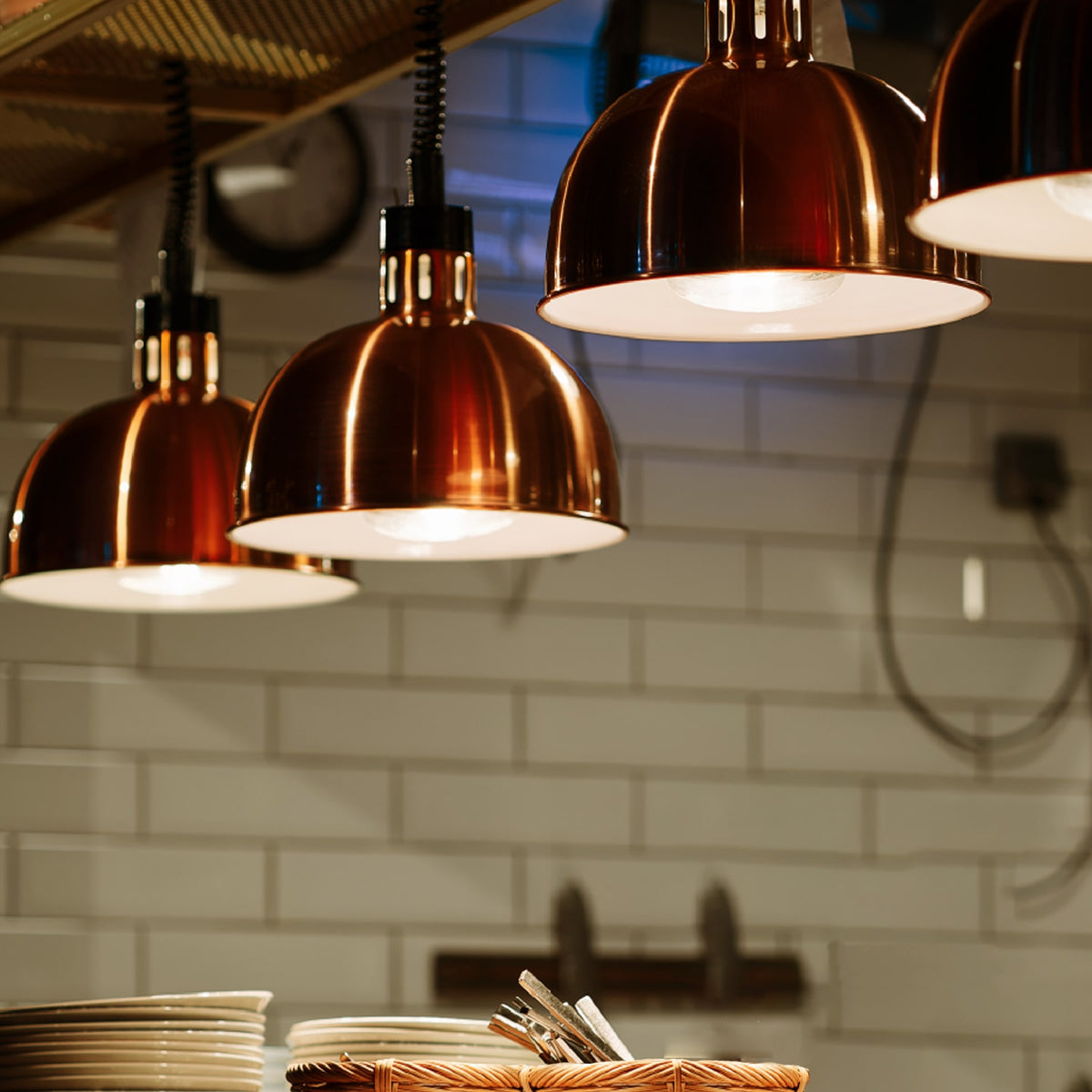 Lampara incandescente de calor BR40 250 Watts transparente