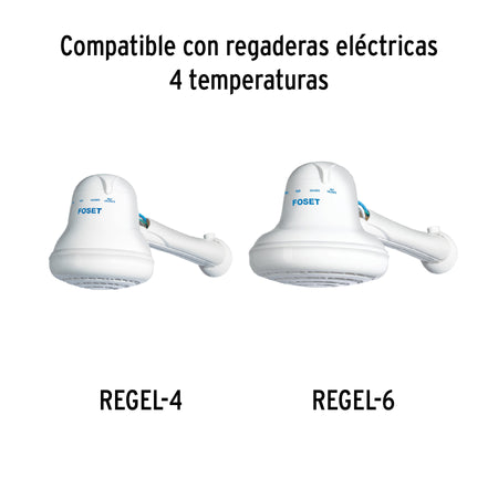Brazo plastico para regadera electrica REGEL-4 y 6 FOSET