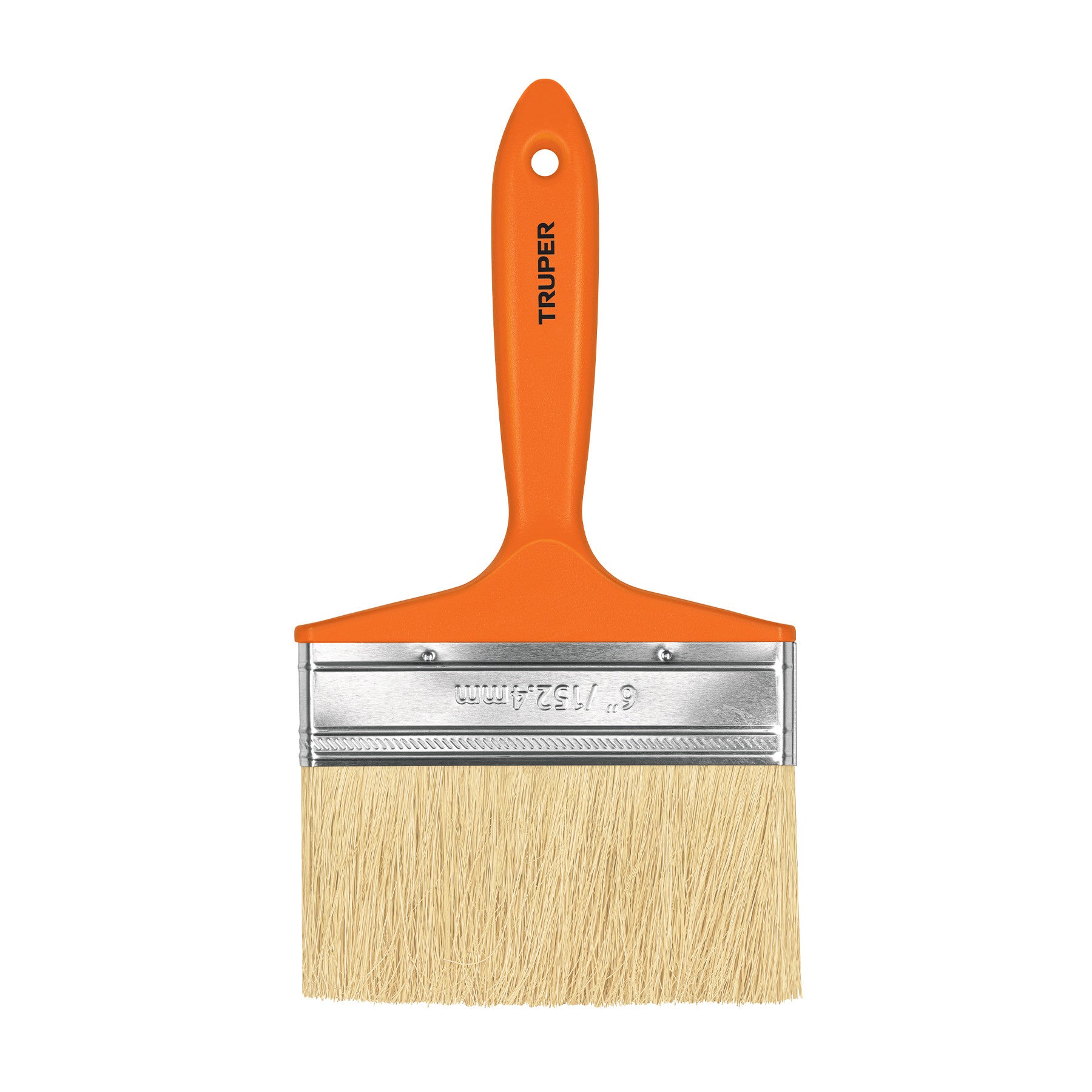 Brocha para encalar e impermeabilizar de mango plastico 6"