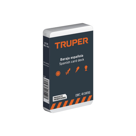 Baraja espanola de 40 cartas Truper