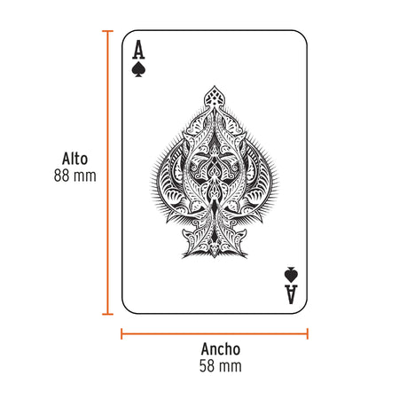 Baraja poker de 54 cartas TRUPER