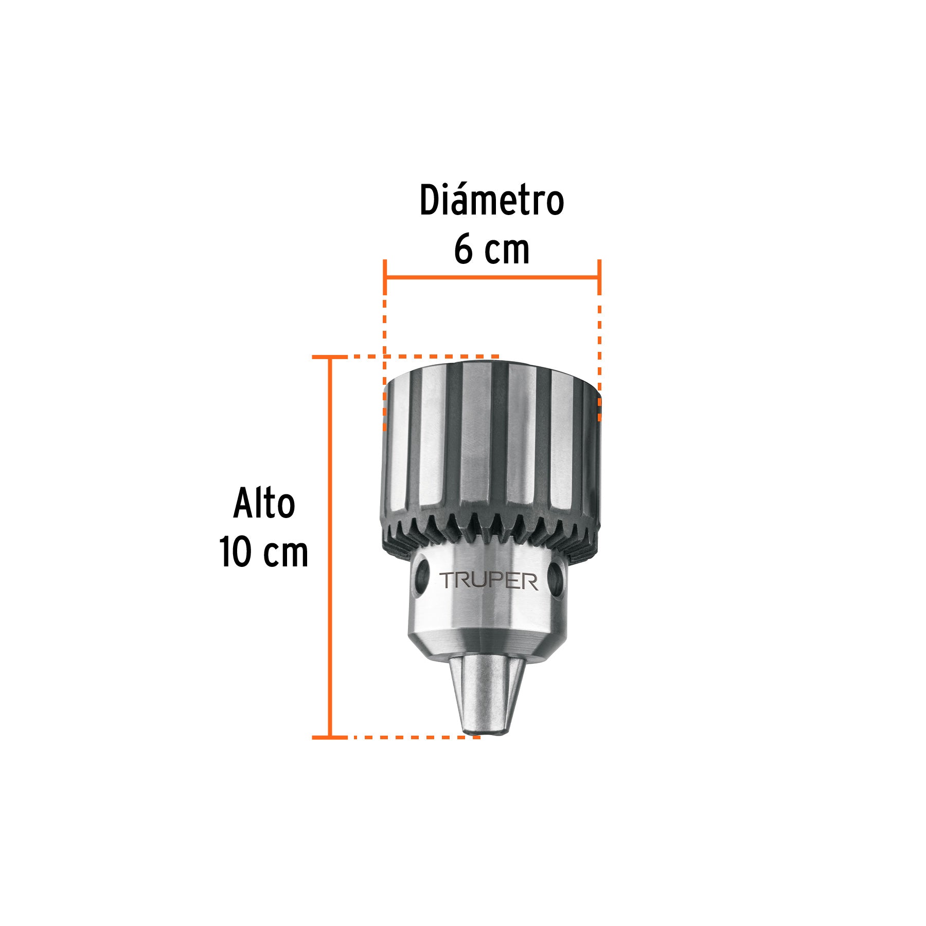 Broquero 5/8" con llave para TAPI-13 15 y 17TRUPER