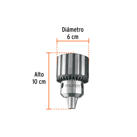Broquero 5/8" con llave para TAPI-13 15 y 17TRUPER