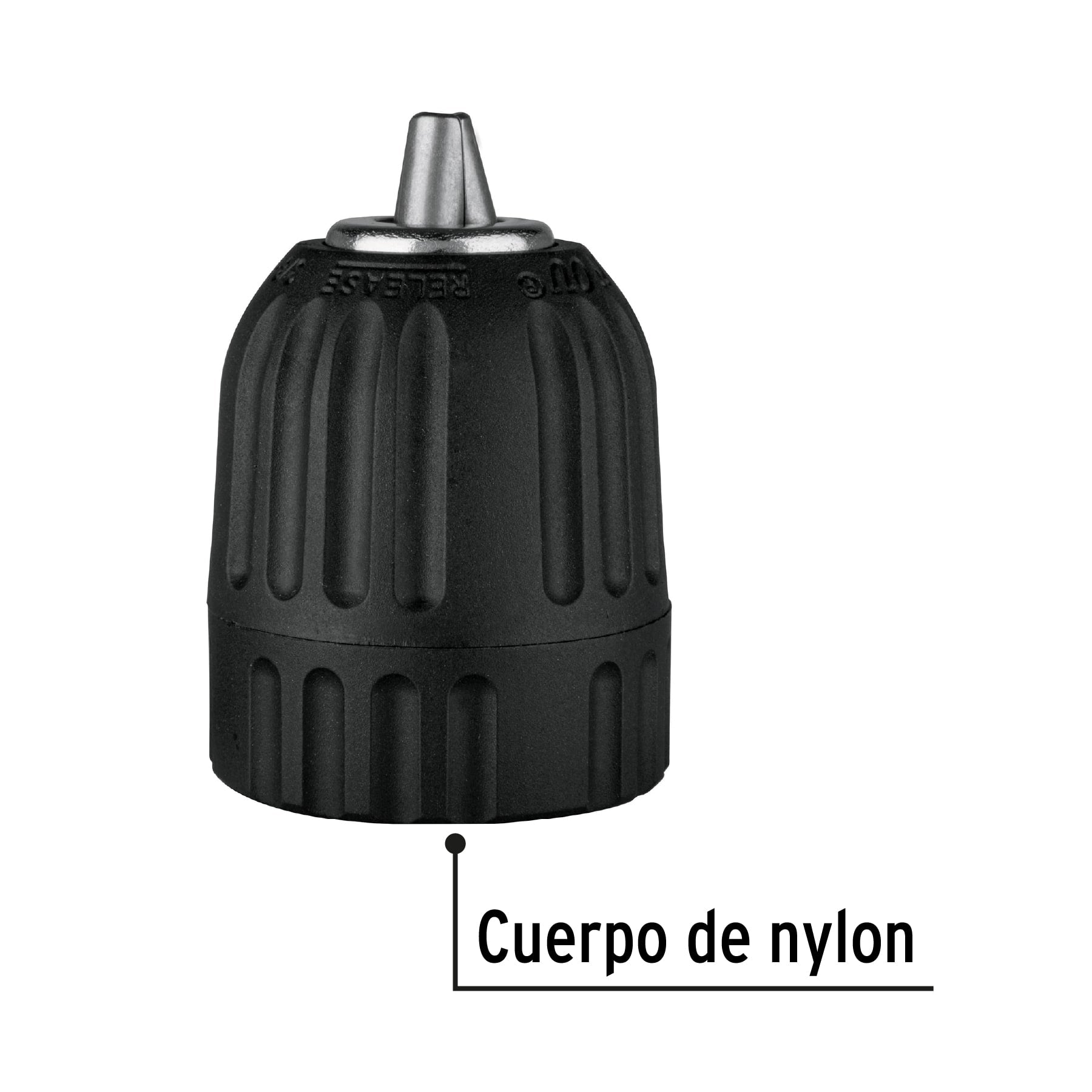 Broquero sin llave para maquinas inalambricas PRETUL 3/8"