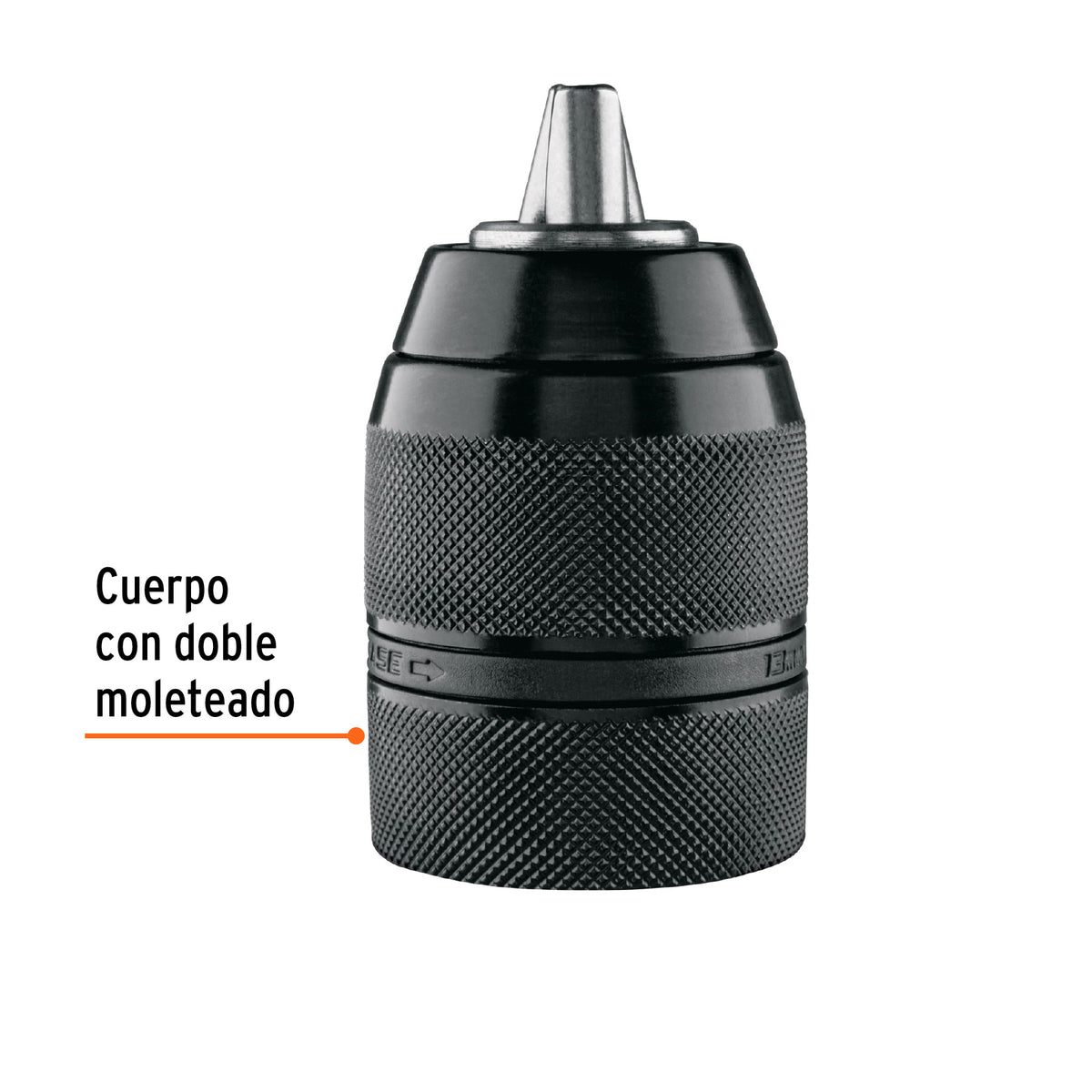 Broquero sin llave para maquinas inalambricas TRUPER 1/2"