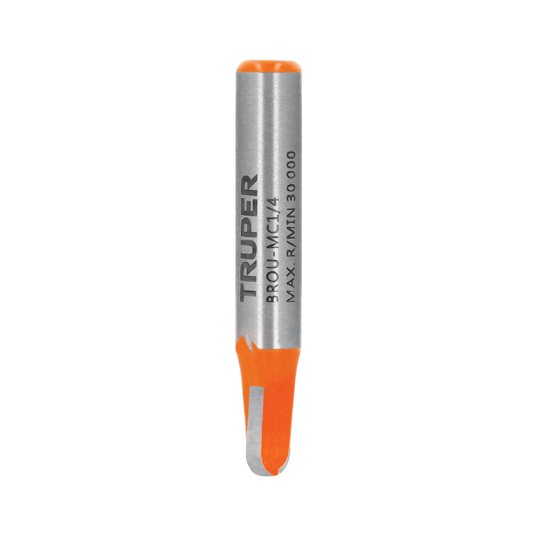 Broca para router media cana Truper 1/4"