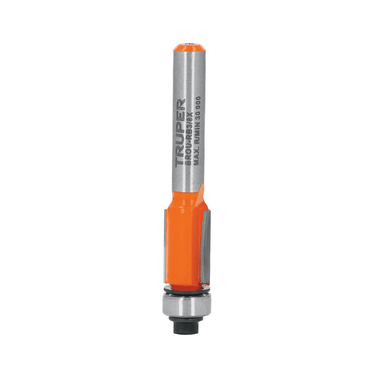 Broca para router corte recto con balero Truper 3/8"