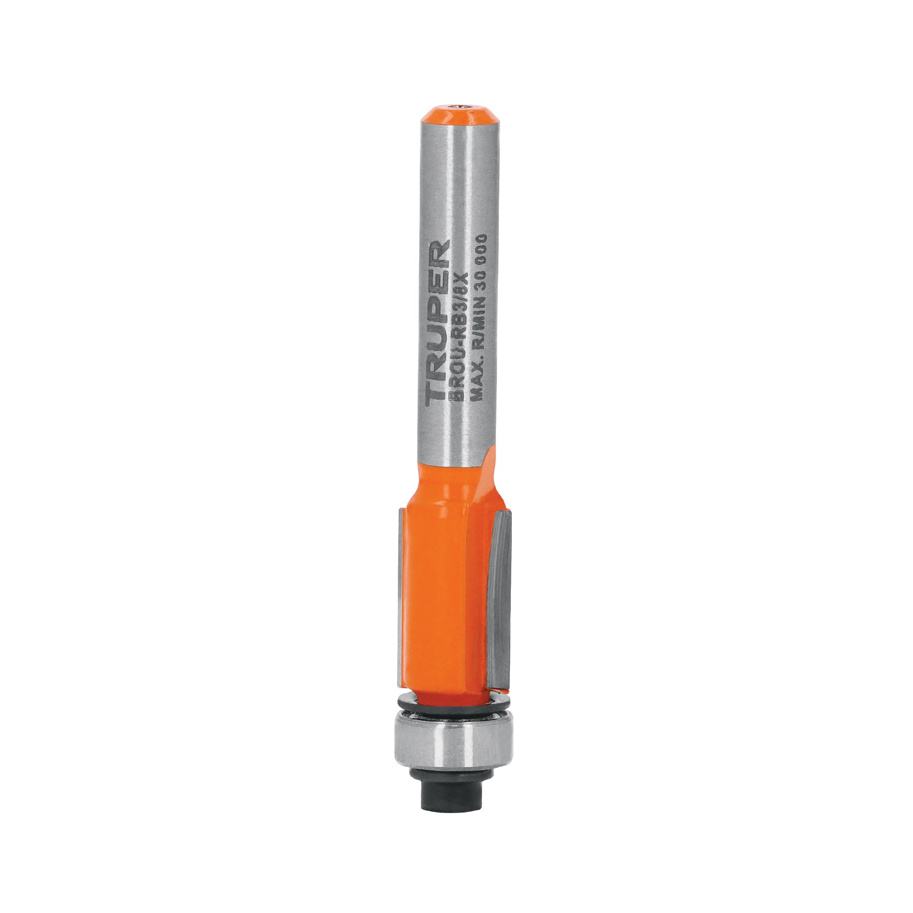 Broca para router corte recto con balero Truper 3/8"
