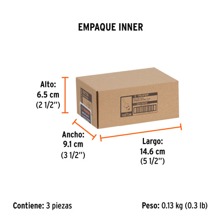 Broca para router redondeado con balero Truper 5/8"