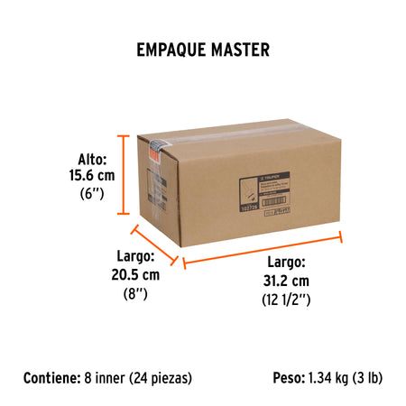 Broca para router redondeado con balero Truper 5/8"