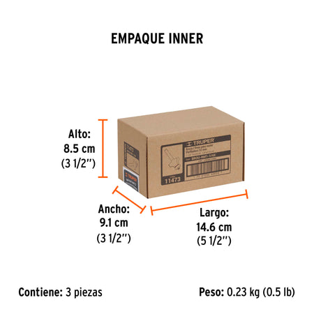 Broca para router redondeado con moldura con balero 1-1/4"