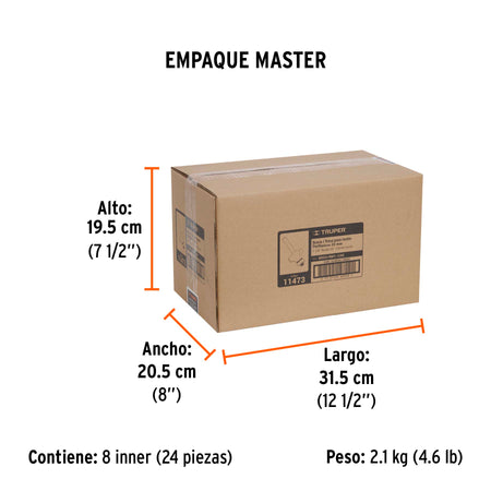 Broca para router redondeado con moldura con balero 1-1/4"