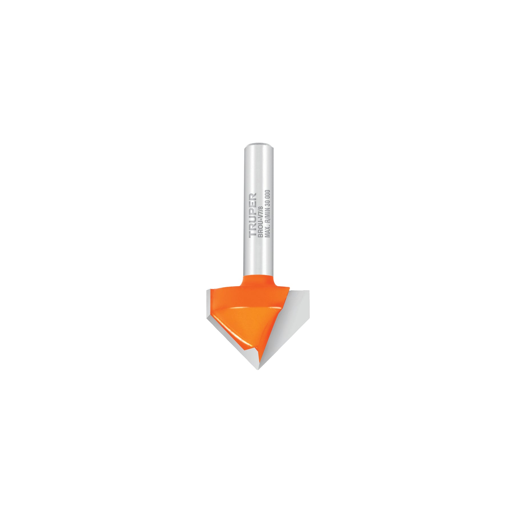 Broca para router corte en "V" Truper 7/8"