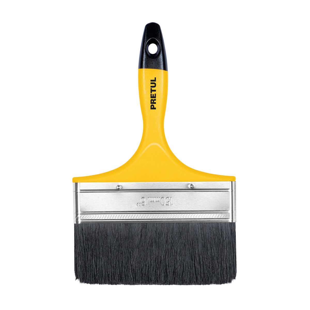 Brocha uso general de con mango de plastico Pretul 6"