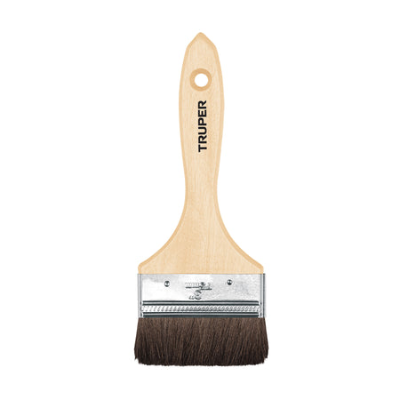 Brocha pelo de camello de con mango de madera TRUPER 3"