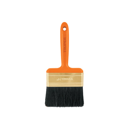 Brocha profesional de con mango de plastico Truper 4"