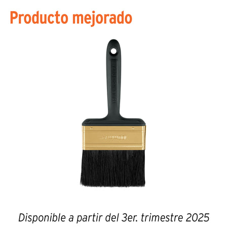 Brocha profesional de mango de plastico Truper Expert 4"