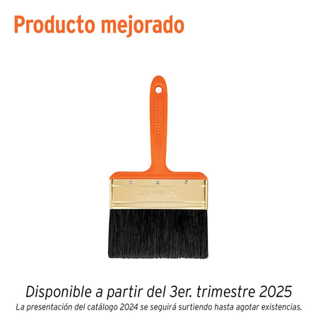 Brocha profesional de con mango de plastico Truper 5"