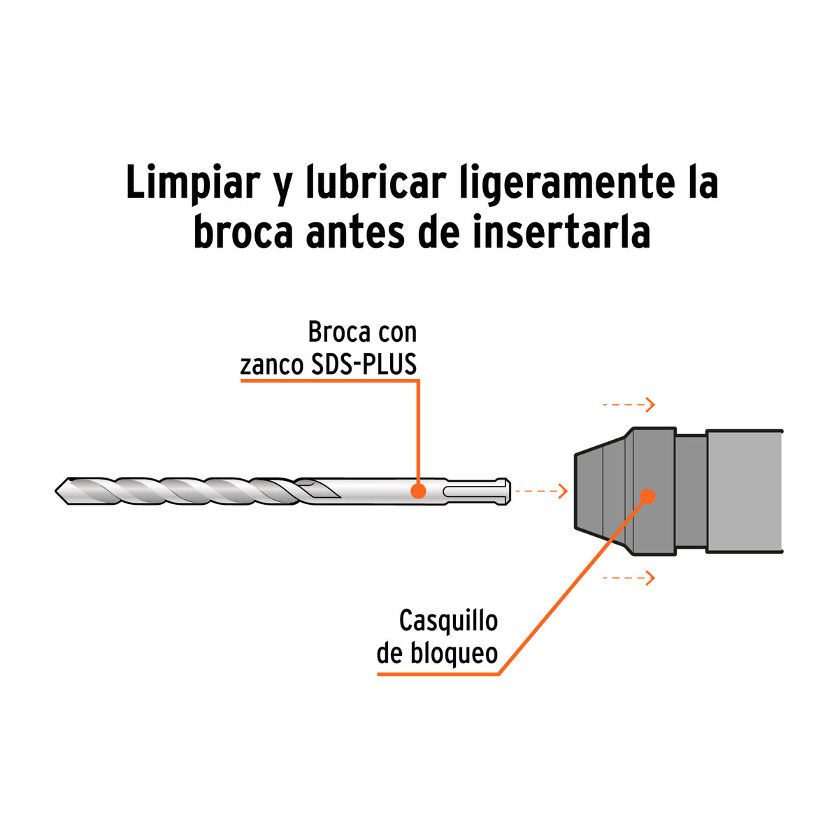 Broca SDS Plus 3/4 x Truper 18"