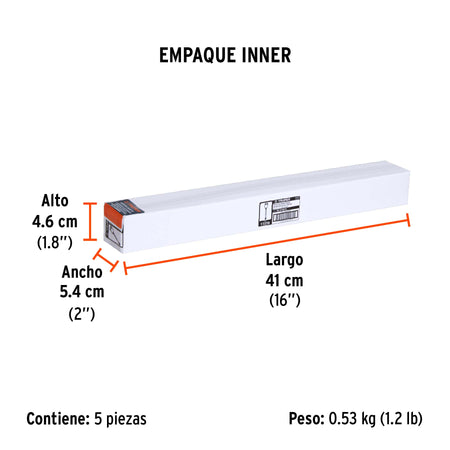 Broca SDS Plus 5/16 x Truper 12"